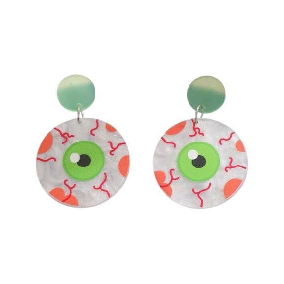 🚨Halloween eyeball earrings🚨 - Picture 1 of 3